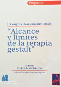 Imagen destacada de Congreso Nacional 2 de Gestalt. Tema: “Alcance y límites de la Terapia Gestalt”